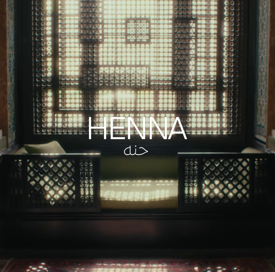 Screenshot of the film, Henna by Basma Khalifa