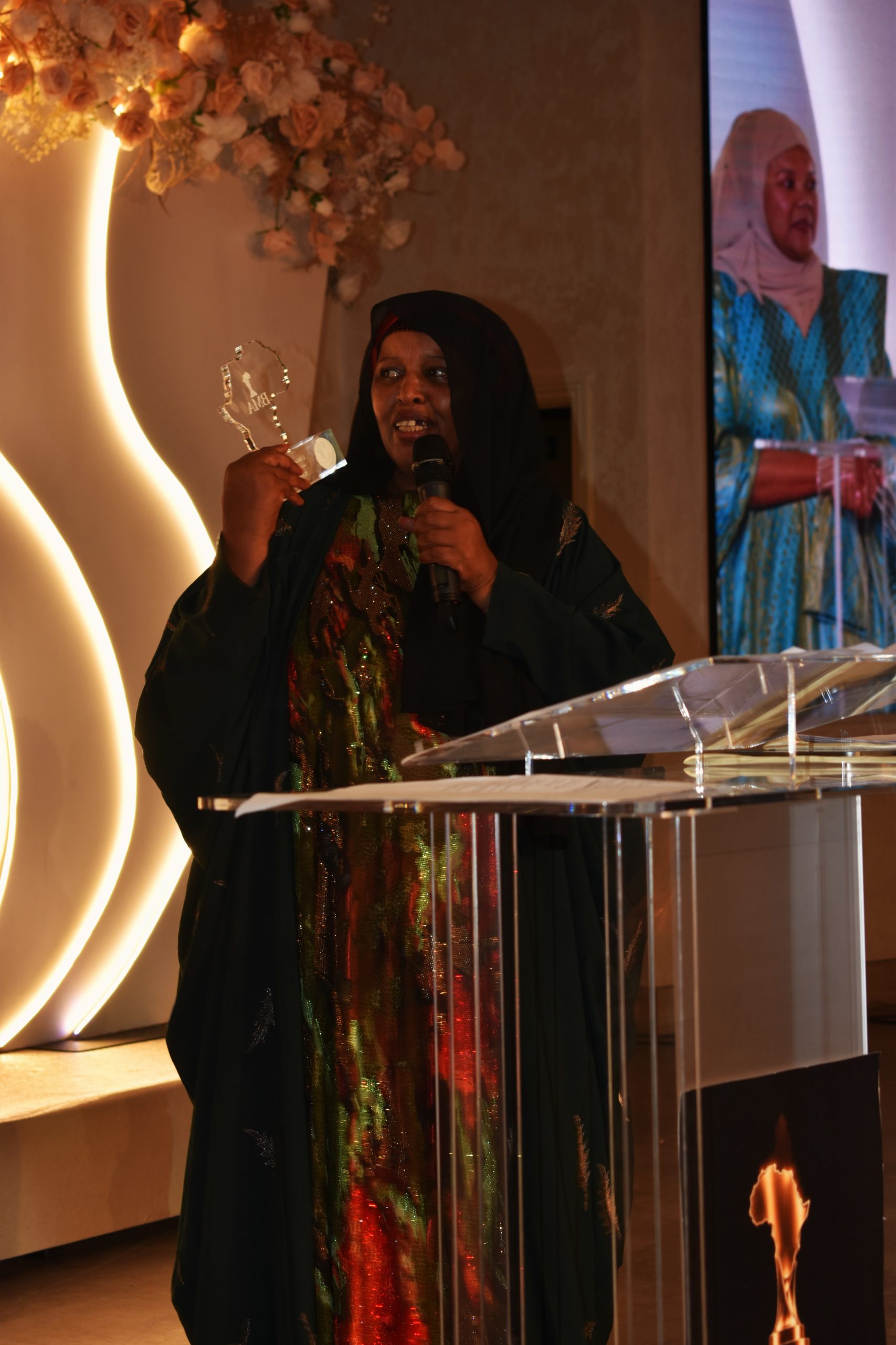 Kinsi Abdulleh, Winner of The Lifetime Achievement Award, Black Muslim Awards 2026, UK