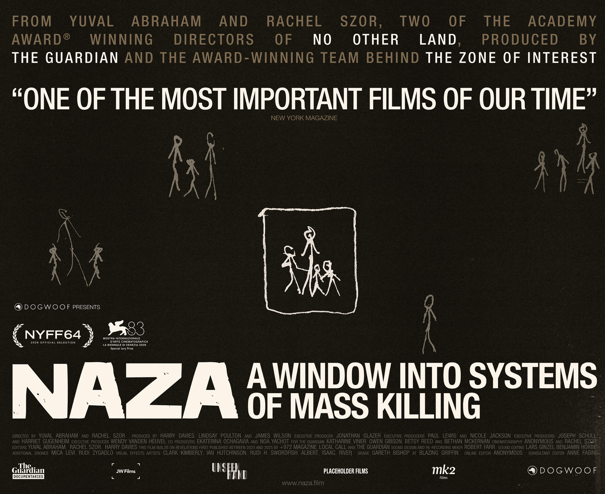 Poster of documentary film NAZA